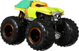 Hot Wheels - Coffret 2 véhicules Monster Truck Double Démolition  - Petites Voitures - 3 ans et + FYJ64