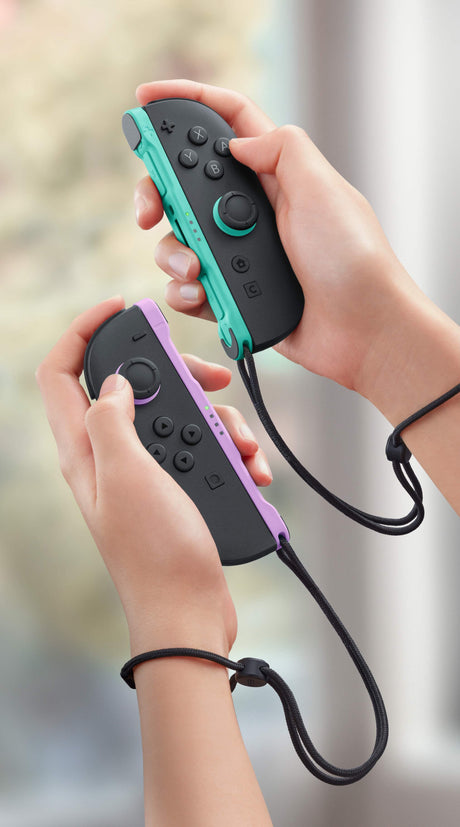 Paire de manettes Joy-Con 2 Violet Clair & Vert Clair pour Nintendo Switch 2