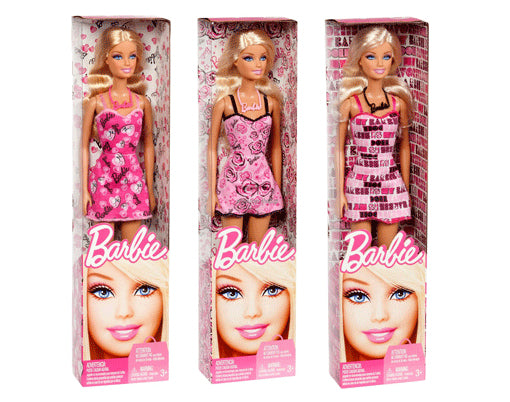 Barbie - Barbie Chic (modele aléatoire) - Poup?e Mannequin - 3 ans et + - Barbie - T7439