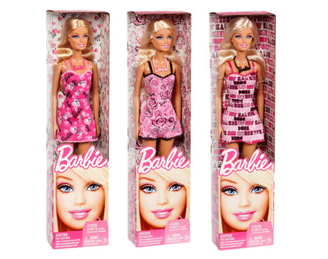 Barbie - Barbie Chic (modele aléatoire) - Poup?e Mannequin - 3 ans et + - Barbie - T7439