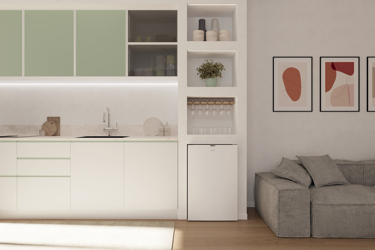 Congélateur CANDY CNUQ2L58EW - Low Frost - Classe E - 37 dB(A) - 90 L - Autonomie 12h