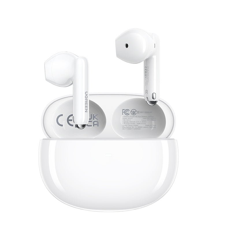 Écouteurs sans fil - UGREEN - Modele H5 - Bluetooth semi-intra - Blanc
