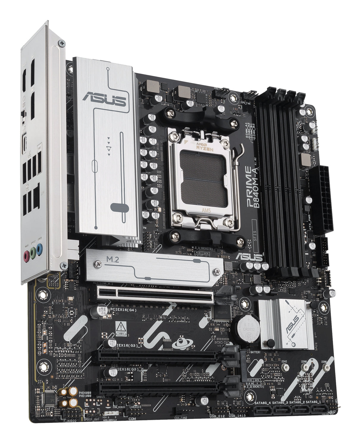 Carte mere - ASUS - PRIME B840M-A-CSM - AMD B840 - Emplacement AM5 micro ATX
