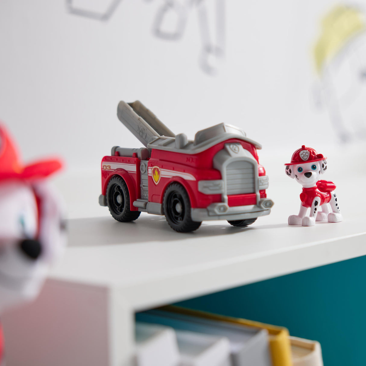 SPIN MASTER VEHICULE + FIGURINE MARCUS La Pat' Patrouille