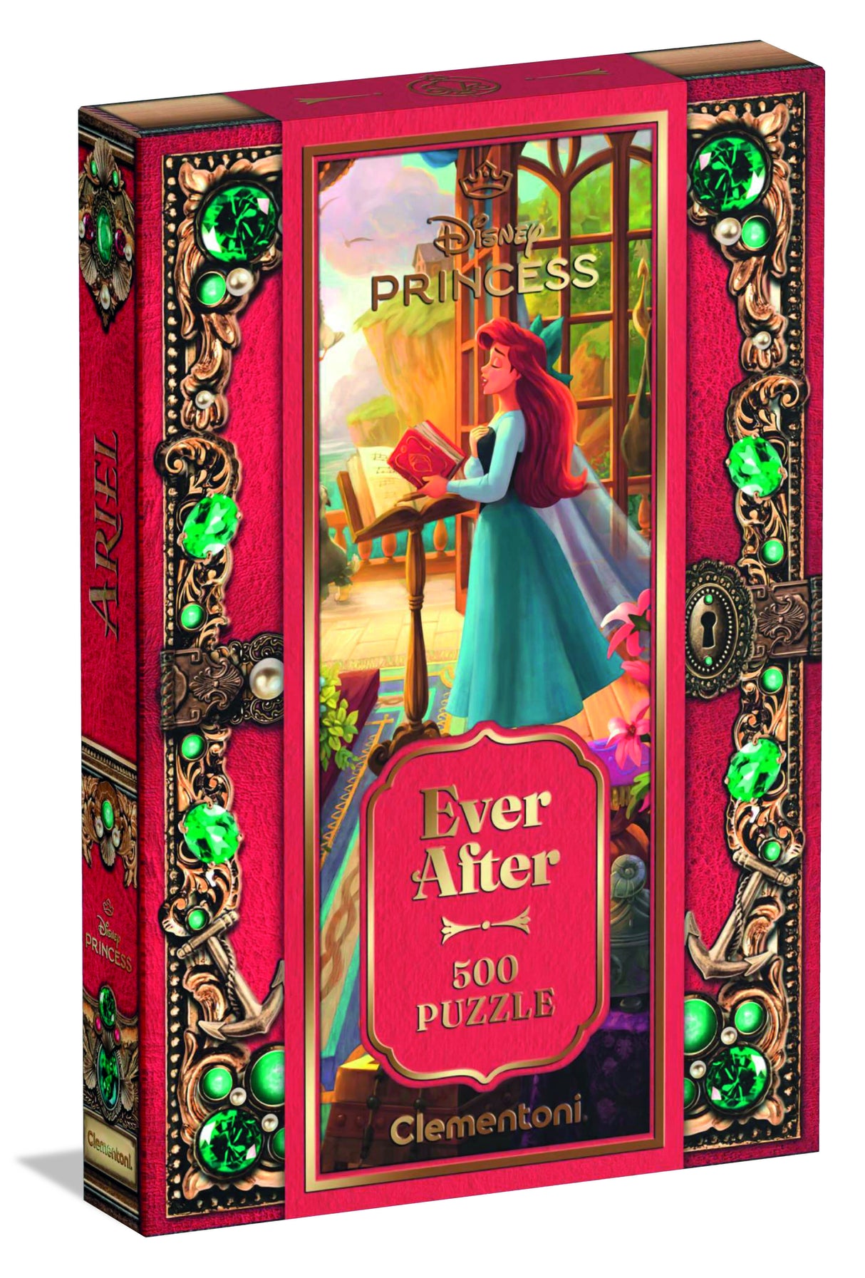 CLEMENTONI - Ever After - Puzzles 500 pieces - Disney Princesses - Ariel