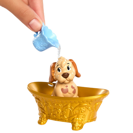 Disney - Coffret Princesse Belle et son chien a toiletter - Avec baignoire - Disney Princess - JFC42
