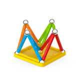 Jeu de construction magnétique - GEOMAG - Supercolor - 25 pieces - Magnétique - Des 3 ans