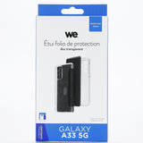 WE Etui folio TRANSPARENT SAMSUNG GALAXY A33 5G