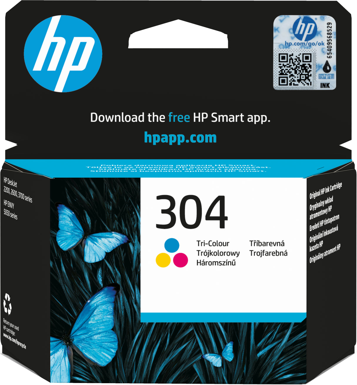 Cartouche d'encre HP 304 (3 Couleurs)