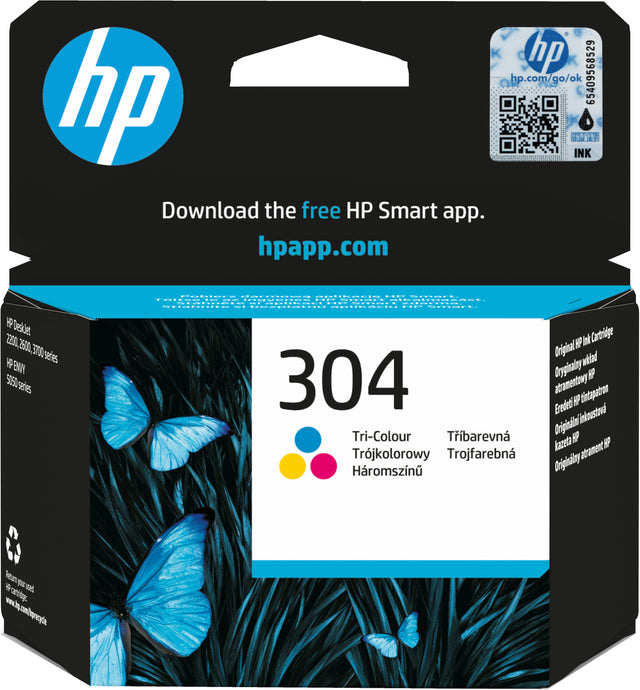 Cartouche d'encre HP 304 (3 Couleurs)