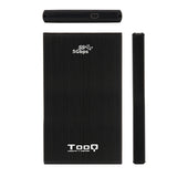 Boitier externe USB 3.1 TooQ TQE-2522 - S-ATA 2,5" (Noir)