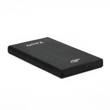 Boitier externe USB 3.1 TooQ TQE-2522 - S-ATA 2,5" (Noir)