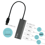Hub 4x USB 3.0 alimentïÂ¿Â½ I-Tec Metal Charging (Gris)