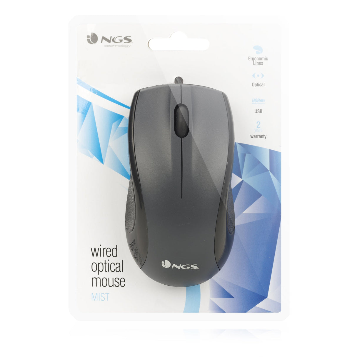 Souris filaire NGS Mist (Noir)