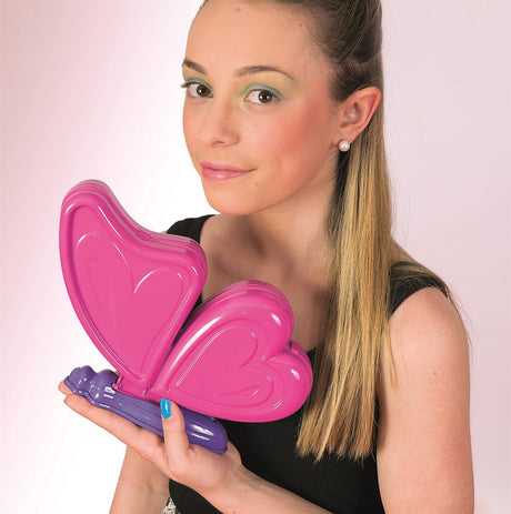 Palette de maquillage papillon - Clementoni - Fards a paupieres, rouges a levres, vernis a ongles