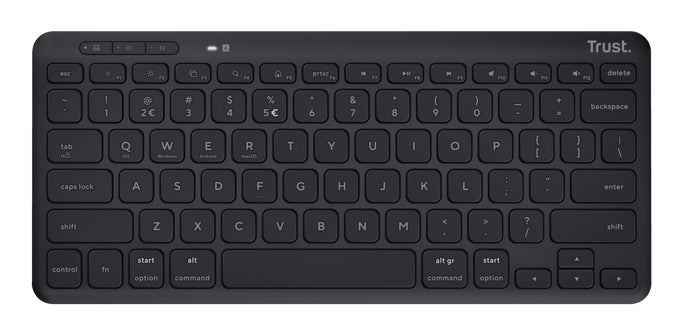 Clavier sans fil Bluetooth Trust Lyra (Noir)