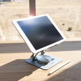 Support tablette universel sur pied Tooq NARVI-S (Argent)