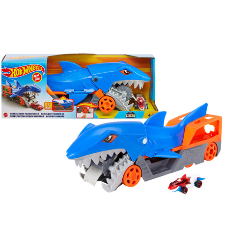 Hot Wheels - Requin Transporteur - Circuit / Petite voiture - Des 4 ans GVG36