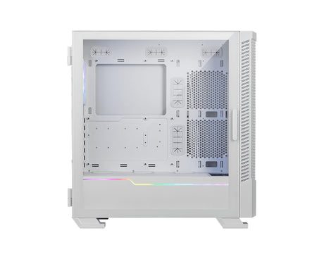 Boitier Moyen Tour ATX MSI MPG Velox 100R RGB avec panneaux vitrés (Blanc)
