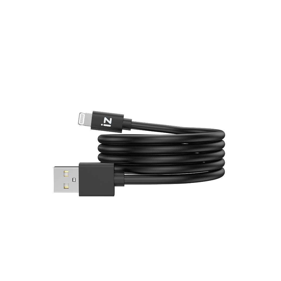 C ble IZZY USB / Lightning 1m - 12W - noir
