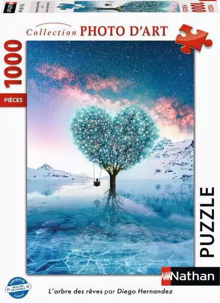 Nathan-Puzzle 1000 pieces-L'arbre des reves/Diego Hernandez-Adultes et enfants des 14 ans-Puzzle de qualité supérieure-12000905