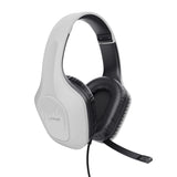 Casque Gamer filaire Trust GXT 415 Zirox (Blanc)