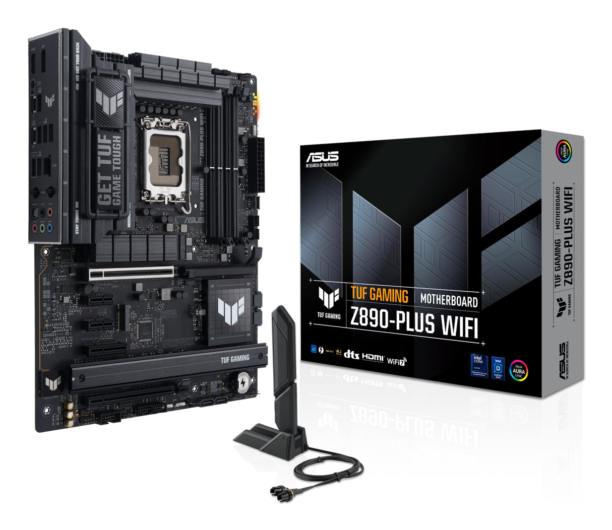 Carte mere - ASUS TUF GAMING Z890-PLUS WIFI - DDR5 - WiFi intégré - ATX
