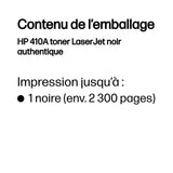Cartouche d'encre Hp TONER 410 A NOIR