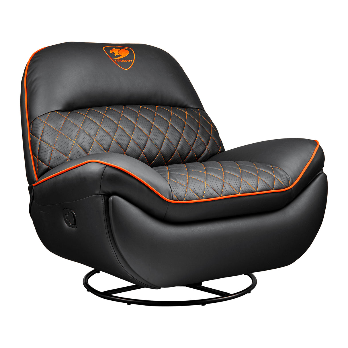 Sofa Cougar Overlord (Noir/Orange)