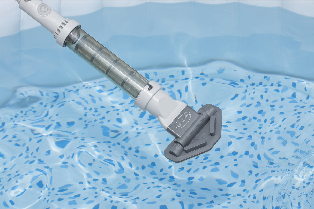 Balai aspirateur électrique Aquascan - BESTWAY - Pour spa et piscine jusqu'a 2m - Batterie rechargeable
