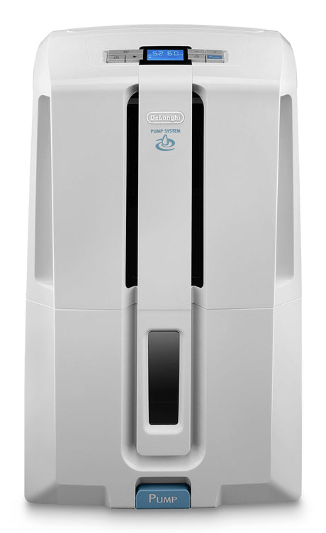 DELONGHI - DD230P - Déshumidificateur d'air - 30L/24h - Gaz R290 - Réservoir 7L - Blanc