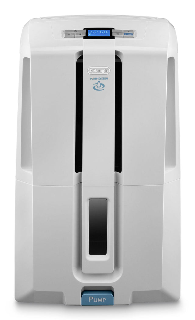 DELONGHI - DD230P - Déshumidificateur d'air - 30L/24h - Gaz R290 - Réservoir 7L - Blanc