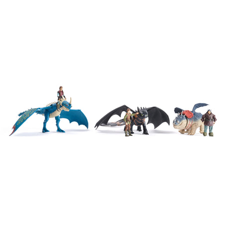 SPIN MASTER PACK DRAGON ET VIKING 25 CM TEMPETE Dragons Movie