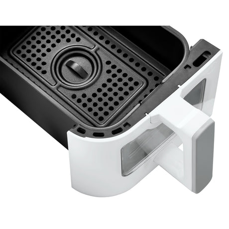 Friteuse a Air Chaud - MEDION - P20 XXL Twin - 2600 W - 2 paniers - 9 programmes - Blanc