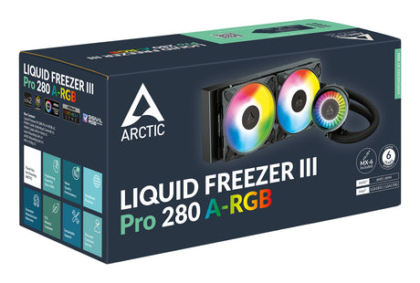 Kit Watercooling AIO Arctic Liquid Freezer III Pro RGB - 280mm (Noir)
