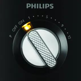 Robot de cuisine multifonction - PHILIPS - HR7776/90 - Série 7000 - 1300W - 12 vitesses - Noir