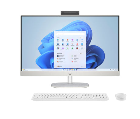 PC Tout-en-un HP 27-cr0074nf - Windows 11 - 27 FHD IPS - Ryzen 7 7730U - RAM 16Go - Stockage 512Go SSD - Clavier et souris sans fil