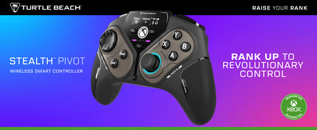 Manette intelligente sans fil - TURTLE BEACH - TBS-0120-05 - Stealth™ Pivot - 2,4GHz ou Bluetooth - Noir
