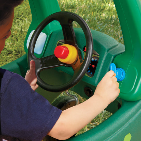 Cozy Coupe - Little Tikes - Dinosaure - Portes, Klaxon et Plancher a retirer - Des 18 mois