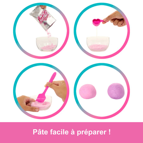 BARBIE Party unboxed chien violet - JFG70
