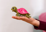 Figurine Tortue de Cristal - Figurine Schleich Tortue Mythique des Grands Fonds - Créature Marine pour Enfants a partir de 5 ans -