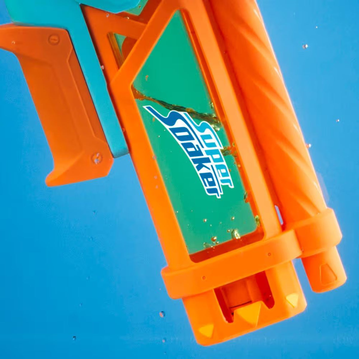 Nerf Pistolet a eau Mega Dunk-Fill, remplissage instantané facile, Réservoir 1L, Nerf Super Soaker, des 6 ans