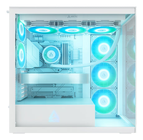 Boitier Grand-Tour E-ATX Arctic Xtender RGB avec panneaux vitrés (Blanc)