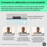 PC Tout-en-un HP 24-cr0090nf - Windows 11 - 23,8 FHD IPS - Ryzen 5 7520U - RAM 16Go - 512Go SSD - Clavier et souris sans fil