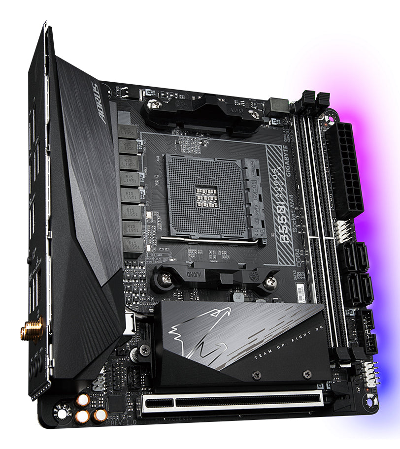 Carte mere Gigabyte B550I AORUS PRO AX