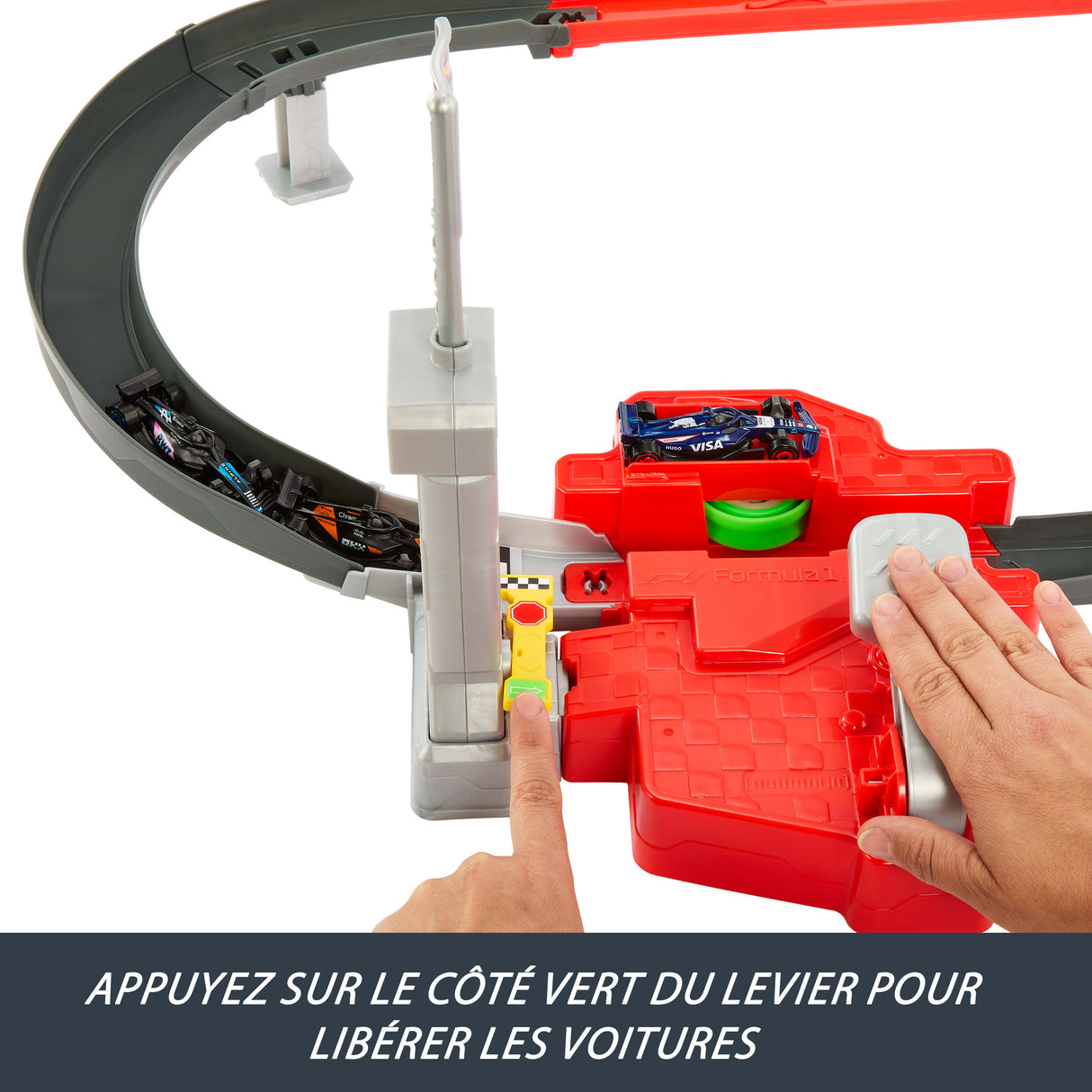 Circuit - HOT WHEELS - Hot Wheels Racing Starter Trackset - Multicolore - 4 ans - Intérieur