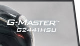 Ecran PC Gamer - IIYAMA - 24'' - FHD - 144Hz - Dalle IPS - 1ms - G-Master G2441HSU-B1