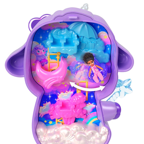 Polly Pocket - Coffret Au pays des reves - Mini-figurine et licorne - Polly Pocket - JCB15