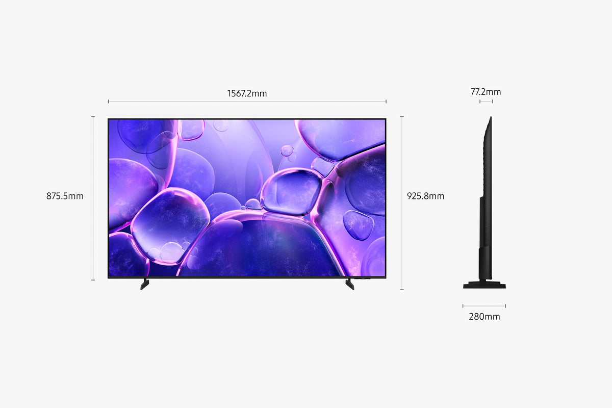 Samsung 70U8005F - TV LED 70 (178 cm) - 4K UHD 3840x2160 - HDR - Smart TV - Gaming Hub - 3xHDMI - WiFi