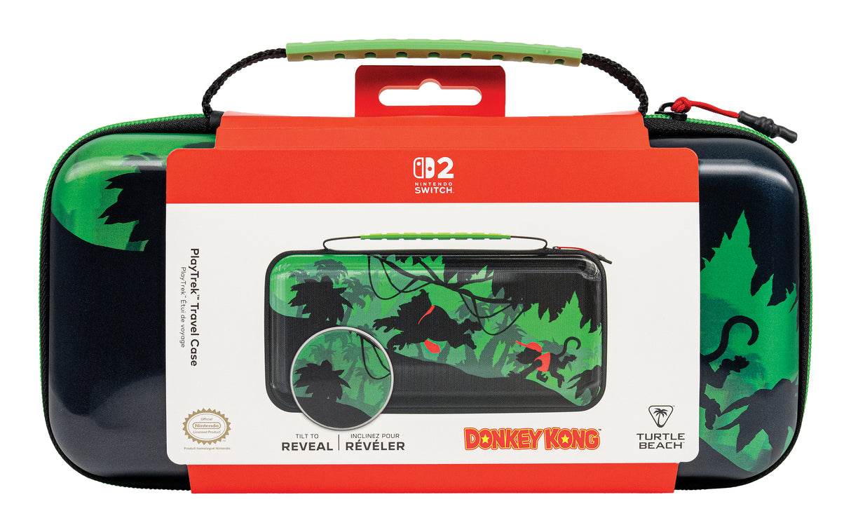 Etui de voyage PlayTrek - Turtle Beach - Donkey Kong - Nintendo Switch 2